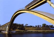 Füßgangerbrücke in Seoul